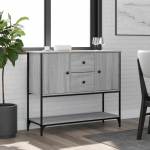 Puhvetkapp, hall sonoma tamm, 100 x 36 x 85 cm, tehispuit
