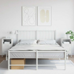 &Ouml;&ouml;kapid 2 tk, valge, 36 x 39 x 68 cm, teras