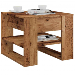 Diivanilaud old wood 55,5x55x45 cm engineered wood