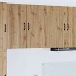 K&ouml;&ouml;gikapp riiuliga k&auml;sit&ouml;&ouml;puu 50 x 31 x 80 cm tehispuit