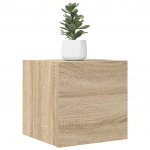 Seina telerikapid, 4 tk, sonoma tamm, 30,5x30x30 cm