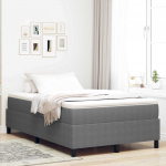 Karbi vedrumadrats helehall ja valge 203 x 120 x 60 cm