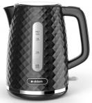 C280C ELDOM Kettle ELLI, capacity 1.7 l, power 2200 W, black, strix, black