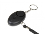 Personal alarm GUARD SCORPION siren 120 dB  LED flashlight Black (YC-003-BL)