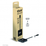 I/O HUB USB-C TO HDMI 2PORT/MST CSV-1558 CLUB3D - 8719214472979