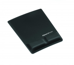 MOUSE PAD WRIST SUPPORT/BLACK 9181201 FELLOWES - 043859536351
