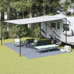 Telgi vaip sinine ja hall 600 x 250 cm polyethylene