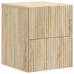 Seinale kinnitatav &ouml;&ouml;tis sahtliga sonoma tamm 33 x 34,5 x 40 cm