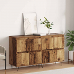 Kappide k&uuml;lgedel 2 pcs vana puit