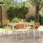 Aiaeinestamisekomplekt 5 pcs pruun tammepuit