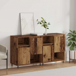 Kappide k&uuml;lgedel 2 pcs vana puit 120 x 35 x 70 cm tehispuit