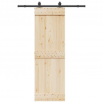 Liugukse tarvikute komplekt 152,5 cm terasest, must