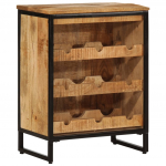 Veiniriiul 9 pudelile 55x33x70 cm mangopuit