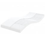 Poroloonmadrats lastevoodile, valge, 80x160 cm, 7 tsooni