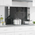 K&ouml;gi splashback tumehall 100 x 60 x 0,6 cm karastatud klaas