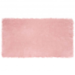 Faux lambanaha vaip tafalla roosa 60 x 110 cm pol&uuml;ester