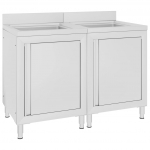 Kommertsk&ouml;&ouml;gi valamukapid 2 tk, roostevaba teras