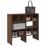 Kingariiulid 2 tk virnastatavad, pruun tamm, 89,5 x 30 x 40 cm