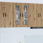 Seinakapp k&ouml;&ouml;ki riiuliga k&auml;sit&ouml;&ouml;puu 60 x 31 x 80 cm tehispuit