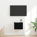 Tv seina kapp must 60 x 31 x 29.5 cm tehispuit