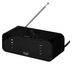 ADLER AD 1192b radio alarm clock black