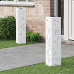 P&auml;ikese led k&auml;igutee tuli 2 pcs valge k&uuml;lmvaltsitud teras