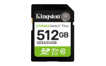 MEMORY SDXC 512GB UHS-I/SDS3/512GB KINGSTON - 740617348347