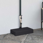 P&auml;evavarju alus, graniidist, 25 kg, ristk&uuml;likukujuline, must
