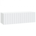 Rippuv tv kapp valge 98 x 31 x 30 cm tehispuit