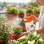 Pressure Sprayer ADLER AD 6811 manual 1L White, Orange