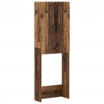 Tualettkabinet ede vana puit 66 x 25,5 x 190 cm tehispuit