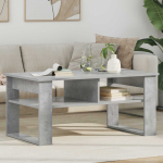 Kohvilaud betoonhall 96 x 54 x 44 cm tehispuit