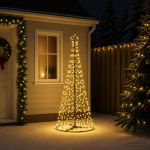 Alusega spiraalne led-j&otilde;ulupuu ekenas 180 cm 220 led-i
