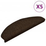 Isekleepuvad trepimatid 5 tk 65 x 21 x 4 cm pruunid poolringikujulised suured