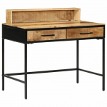 Konsoollaud sahtliga pruun 100 x 55 x 75 cm mangopuit