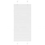 Plisseeritud ruloo valge 55x100 cm kanga laius 54,4 cm
