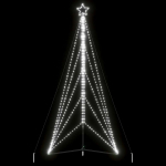 Led j&otilde;ulupuu, 615 ledi, k&uuml;lm valge, 404,5 cm