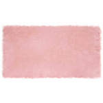 Faux lambanaha vaip tafalla roosa 80 x 150 cm pol&uuml;ester