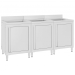 Kommertsk&ouml;&ouml;gi valamukapid 3 tk, roostevaba teras