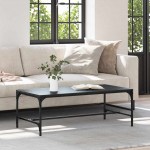 Kohvilaud must tamm 100 x 50 x 35 cm tehispuit