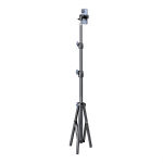 Wozinsky WRLD-00Y1S tripod tripod durable carbon steel tripod 1.7m matte - black