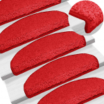 Trepimatid 15 tk 65 x 21 x 4 cm punased poolringikujulised suured