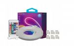 Vention Silicone Neon LED strip with IR remote control and 12V DC power supply, 5m