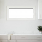 Keldriakendus risor valge 120 x 60 cm pvc ja klaas