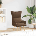 Tugitool pruun 69 x 74 x 93 cm kangas ja vineer