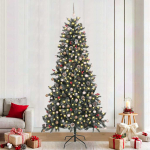 Tehisj&otilde;ulupuu roheline 240 cm pvc, plastikk ja teras