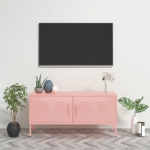 Telerikapp, roosa, 105 x 35 x 50 cm, teras