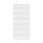 Plisseeritud ruloo valge 60x100 cm kanga laius 59,4 cm