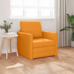 Diivanvoodi tume kollane 74 x 77 x 81 cm samet