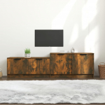 Telerikapp, suitsutatud tamm, 158,5 x 36 x 45 cm, tehispuit